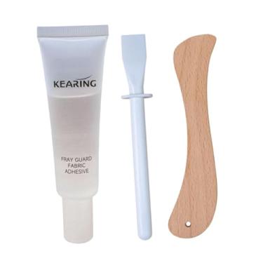 Imagem de Colaxi Adesivos de Tecido Permanentes Suprimentos de Costura Resistente à Água Cheiro Suave Cola Macia Branca Leitosa Cola para Roupas para Limpeza a Seco