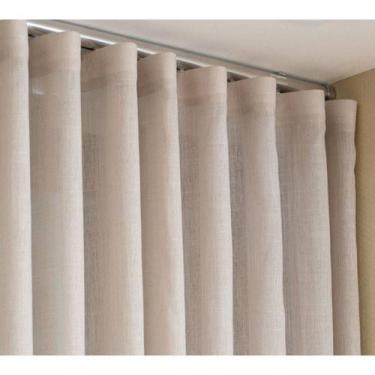 Imagem de Cortina Gazelinho 5m X 2,9m Sem Forro Pra Trilhosuiço Max - Chrisney B