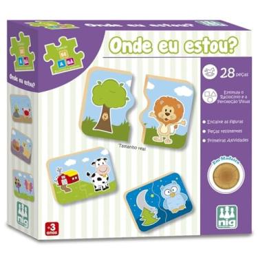 Imagem de Jogo Onde Eu Estou Madeira Be a Bá, Nig Brinquedos