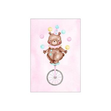 Imagem de Painel De Festa Vertical 1,50 x 2,20 - Circo Urso 045 - Via Cores
