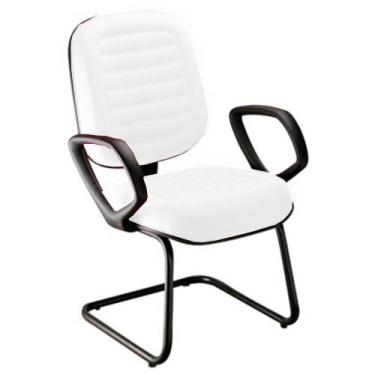 Imagem de Cadeira Diretor para Escritório Linha Blenda Branco - Design Office Mó