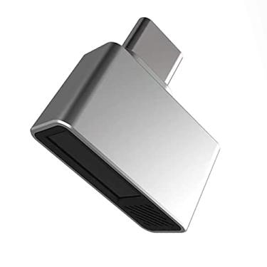 Imagem de DBEIXIWEI Leitor de impressão digital tipo C, scanner biométrico de chave de segurança portátil para Windows 7 10 11