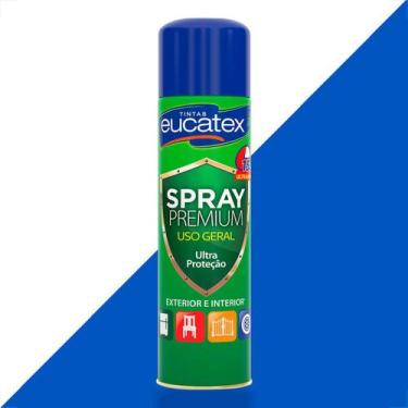 Imagem de Tinta spray premium multi uso eucatex azul claro 400ml