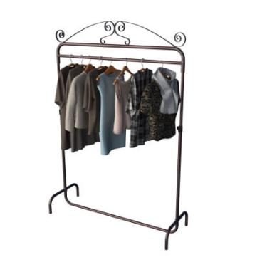 Imagem de Arara desfile Retrô Vintage Cobre envelhecido