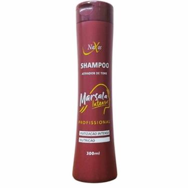 Imagem de Shampoo Marsala Matizador Intenso Ativador de Tons 300ml Naxos
