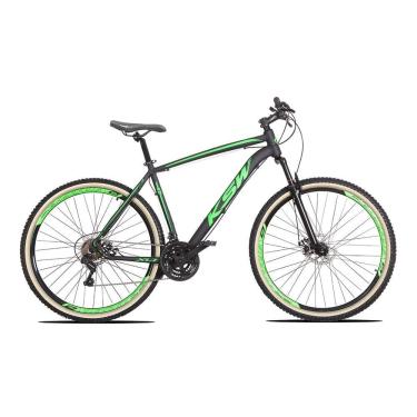Imagem de Bicicleta Aro 29 KSW 27v Freio Hidráulico k7 Trava no Guidão