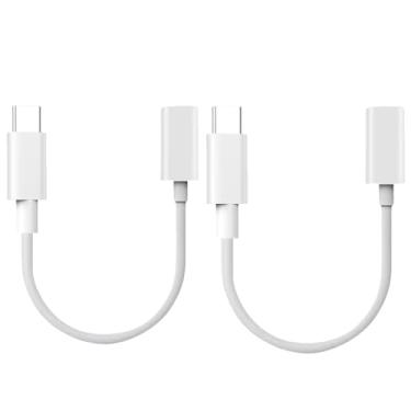 Imagem de ONGAHON Carregador Rápido Compatível com Apple Pencil, Carga Completa em 25 Minutos, Compatível com 1ª Geração (2 Unidades - Branco)