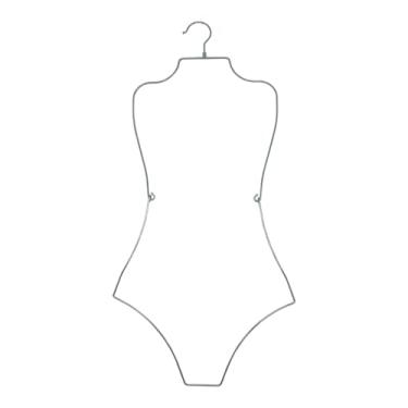 Imagem de Ｂｅｓｇａ Biquíni de traje de banho Display Dobrável Arme de banheira dobrável Cabinete de linger rack de maiô para lojas quartos de praia roupas de praia, Prata