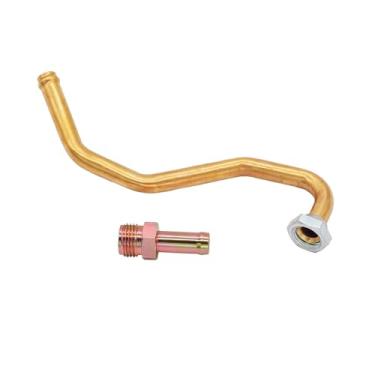 Imagem de V VELAMEIS Conector rápido da linha do radiador do refrigerador do motor para Hyundai Santa Fe 2010-2018, 2013-2019 Santa Fe XL, 2011-2015 Kia Sorento 2.4L 3.3L 3.5L Conector do tubo de óleo do