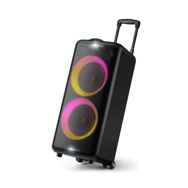 Imagem de Caixa de Som Bluetooth Philips Party Speaker TAX5208, Potência 1.600W, Preto 220V