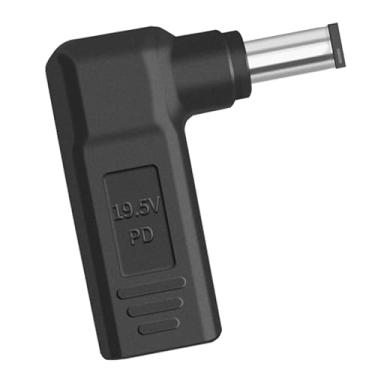 Imagem de Adaptador de barril USB-c de 100 W para 7,4 mm x 5,0 mm, adaptador de 7,4 x 5,0 mm para USB C 19,5 V feito para Dell Inspiron Latitude Series