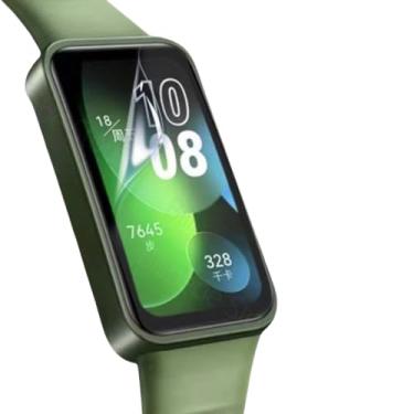 Imagem de Película Protetora TPU Gel com Kit de Limpeza, 2 Unidades Compatível p/Huawei Band 10