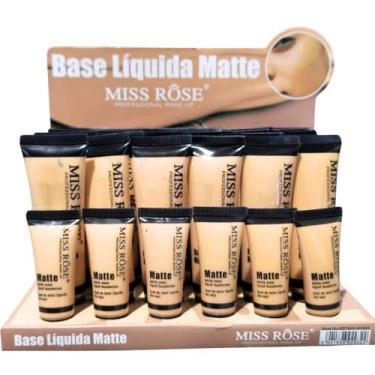 Imagem de M ROSE BASE LIQUIDA MATTE 039Z1(1-5)+PV DISPLAY 24 unidades
