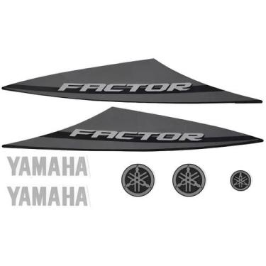 Imagem de Faixa Adesiva Kit Completo Factor 125 Factor125 Cores 2009 A 2014 - S 