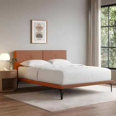 Imagem de Estrutura para Cama Japonesa Toquio King com Cabeceira Almofada Linho 