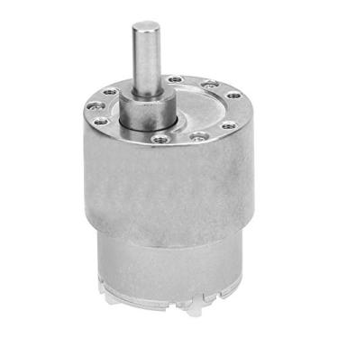 Imagem de Motor de Engrenagem DC, Engrenagem de Metal e Torção Grande, Baixo Ruído, para Caixa Eletrônico, Máquina de Venda Automática, Abridor Automático de Janelas (12V, velocidade 50)