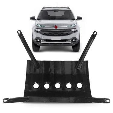Imagem de Protetor Carter Peito De Aço Fiat Toro 2016 2017 18 19 2020