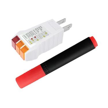 Imagem de oshhni Testador de tomada Testador de aterramento Teste de eficácia de produtos à terra Dispositivo de teste de continuidade para folhas de