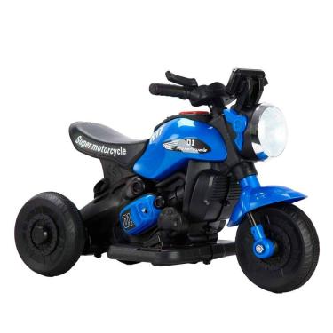 Imagem de Moto Elétrica First Custom Azul Zippy