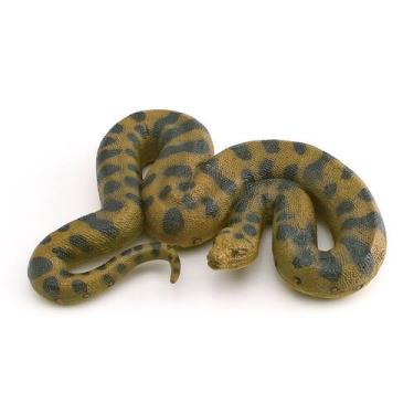 Imagem de Figura de cobra Anaconda Snake de brinquedo realista em PVC para educa