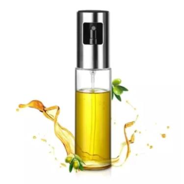 Imagem de Borrifador Spray De Azeite Vinagre Óleo Linha Premium Multiuso Pulverizador Galheteiro De Cozinha Resistente - Cores Variadas