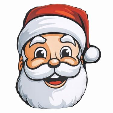 Imagem de Almofadas Decorativas de Natal Almofadas Natalinas Para Sala Sofá (Almofada Papai Noel)