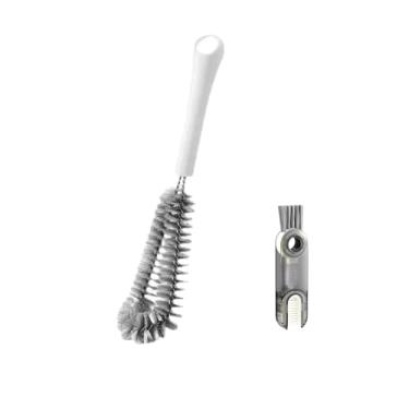 Imagem de Escova universal de limpeza de garrafas - compatível com garrafas de liquidificador