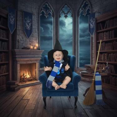 Imagem de Boneco Bebê Reborn Menino Mamãe Reborn Fantasia Bruxinho