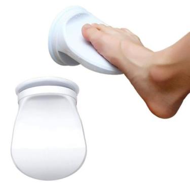 Imagem de Apoio De Pés Suporte Descanso Multiuso De Parede Para Banheiro Com Ven