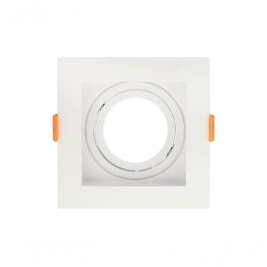 Imagem de Spot Recuado De Embutir Quadrado Móvel Mr16 Branco Taschibra