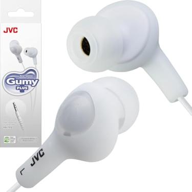 Imagem de JVC Fones de ouvido intra-auriculares HAFX5W Gumy Plus (branco)