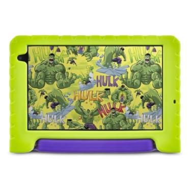 Imagem de Tablet Infantil Hulk 8" Wi-Fi 6GB RAM 64GB Android 13 Octa-Core Câmeras 5MP e 2MP Bateria 4000mAh Multi - NB441
