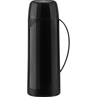 Imagem de Garrafa Térmica de Rosca 1L Invicta Firenze Preta, 1L, Preto
