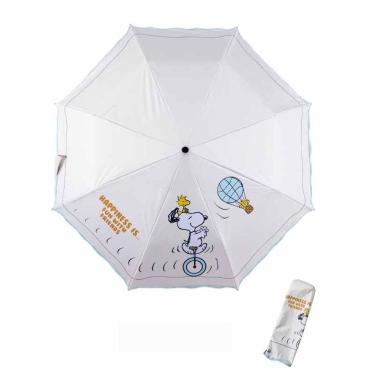 Imagem de Guarda-chuva portátil à prova de vento, dobrável, leve, Snoopy Anime