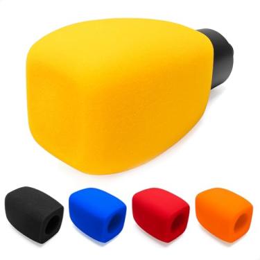 Imagem de Voarmaks Capa de microfone de espuma de para-brisas AT2020 compatível com Audio-Technica AT2020 AT2035 AT2040 AT2050 ATR2500 ATR2500X AT4040 AT4033A AT4050 BP40, 1 peça de filtro pop de microfone