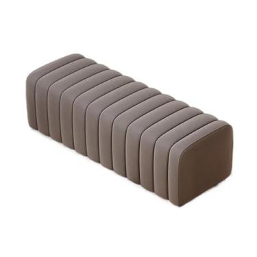 Imagem de Armários para sapatos com prateleiras para sapatos Sapatoshine banco de entrada para casa, simples roupas para sala estar, cabeceira, cor sólida, retangular(Gray)