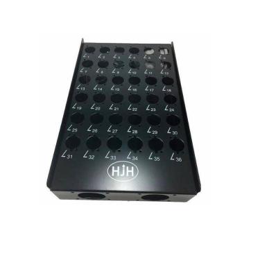 Imagem de Bandeja Medusa Hjh Metal 36 Vias Com Prensa Cabo De Nylon