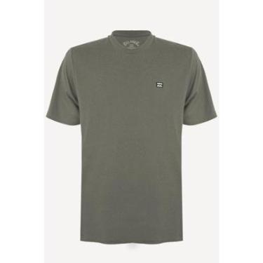 Imagem de Camiseta Billabong M/C Icon Patch Marrom G-Masculino