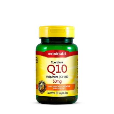Imagem de Coenzima Q10 50mg (60 caps) - Padrão: Único - MaxiNutri