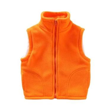 Imagem de Colete De Fleece Polar Sem Mangas Para Adolescentes, Roupa Quente De I