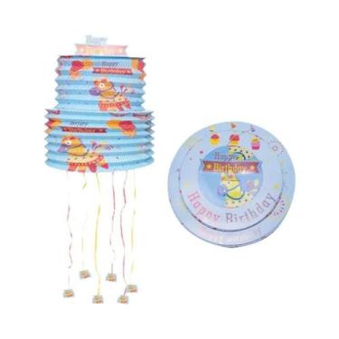 Imagem de Piñata De Unicórnio Para Meninas, Brinquedo De Presente, Cavalo Arco-Í