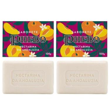 Imagem de Kit 2 Sabonete Em Barra Phebo Nectarina Da Andaluzia 100g
