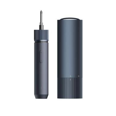 Imagem de Kit parafusadeira eletrica hoto 3.6v cinza 12 bits qwlsd001