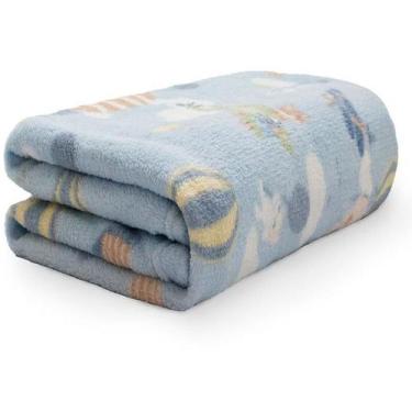 Imagem de Cobertor de Bebe Estampado Microfibra Antialérgico Camesa 80X1,10m, Av