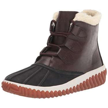 Imagem de Skechers Bota de Chuva Feminina Duck, Marrom/castanho acinzentado, 7