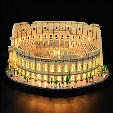 Imagem de GEAMENT LED Light Kit Compatible with Lego Colosseum - Lighting Set for Creator 10276 Building Model (Lego Set Not Included)