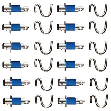 Imagem de Armador Gancho de rede Marix tipo batom Inox (12un)