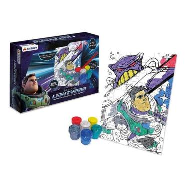 Imagem de Quebra Cabeça Buzz Lightyear Com Tinta Para Colorir Disney