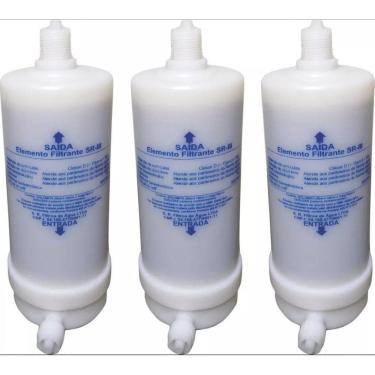 Imagem de Kit 3 Refil Vela Filtro Aqua New Junior / Classic