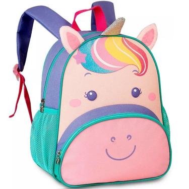 Imagem de Mochila Infantil Animais Zoo Clio PETS Unicornio Original